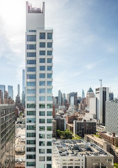 Álvaro Siza / Skyscraper in New York City, 611 West 56th Street
